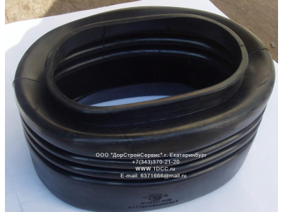 Гофра резиновая воздухозаборника SH F3000 SHAANXI / Shacman (ШАНКСИ / Шакман) DZ9112190306 фото 1 Орел