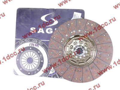 Диск сцепления ведомый 420 мм SAGES H2/H3 HOWO (ХОВО) WG1560161130 фото 1 Орел