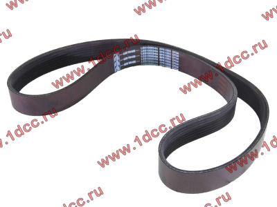 Ремень 8PK1050 водяного насоса ручейковый H3 HOWO (ХОВО) VG2600020253 фото 1 Орел