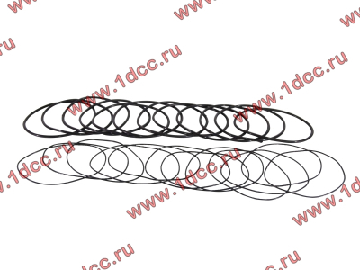 Кольцо уплотнительное гильзы цилиндра (комплект 12 тонких и 12 толстых) двигатель TD226B6G Lonking CDM (СДМ) 01153804/01153805 фото 1 Орел