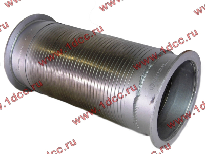 Гофра-труба выхлопная SH L-330 (прямая под хомуты) SHAANXI / Shacman (ШАНКСИ / Шакман) DZ95259540018 фото 1 Орел